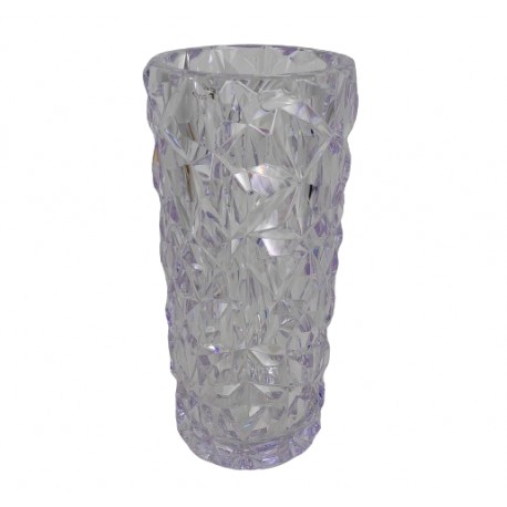 Vaza rotunda din plastic acrilic H 14