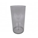 Vaza rotunda din plastic D 15  H 30