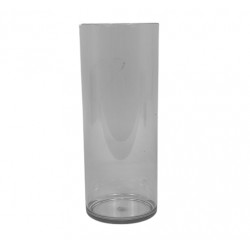 Vaza rotunda din plastic D 12  H 30